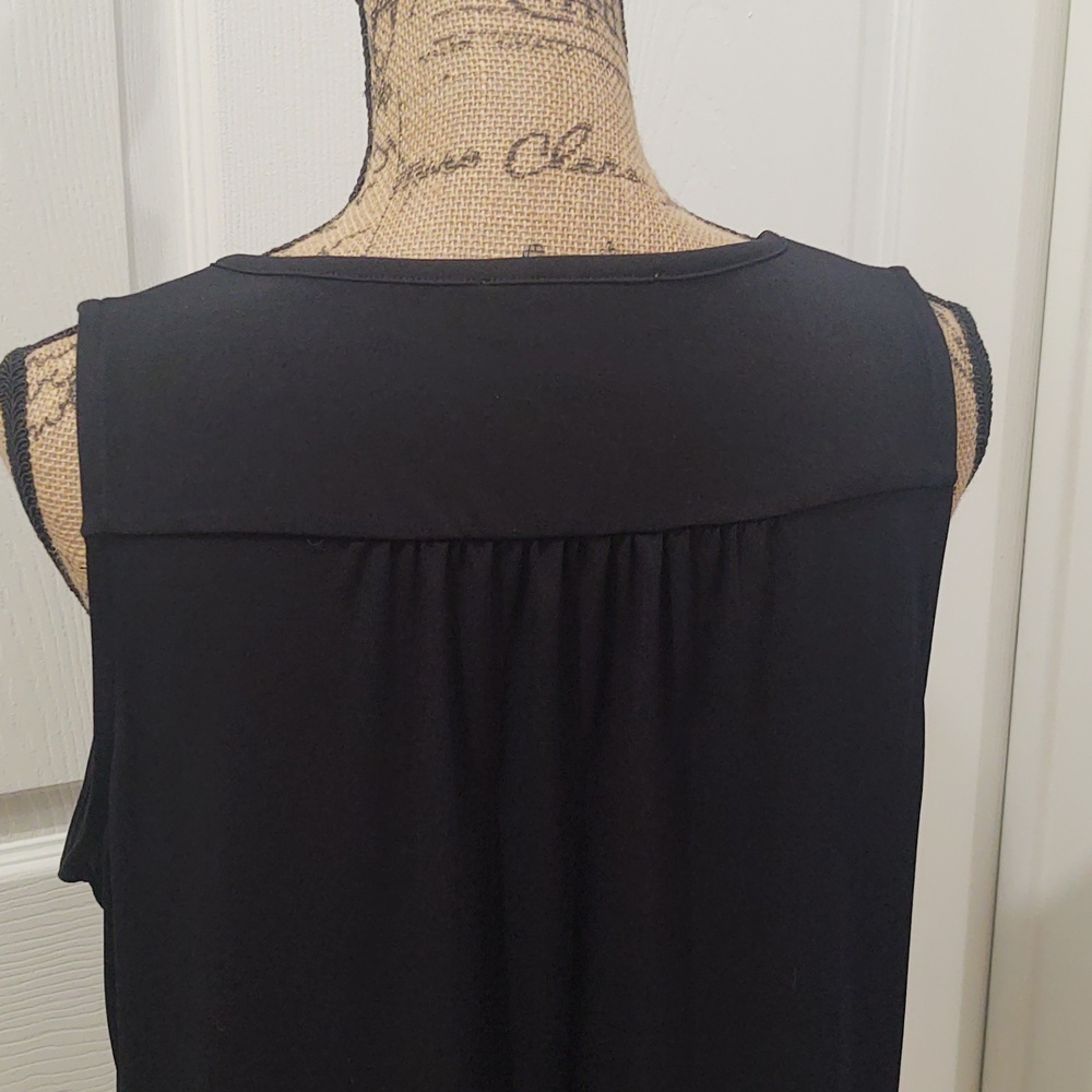 Michael Kors Women Dress Top Blouse | Medium | Black - Picture 7 of 9